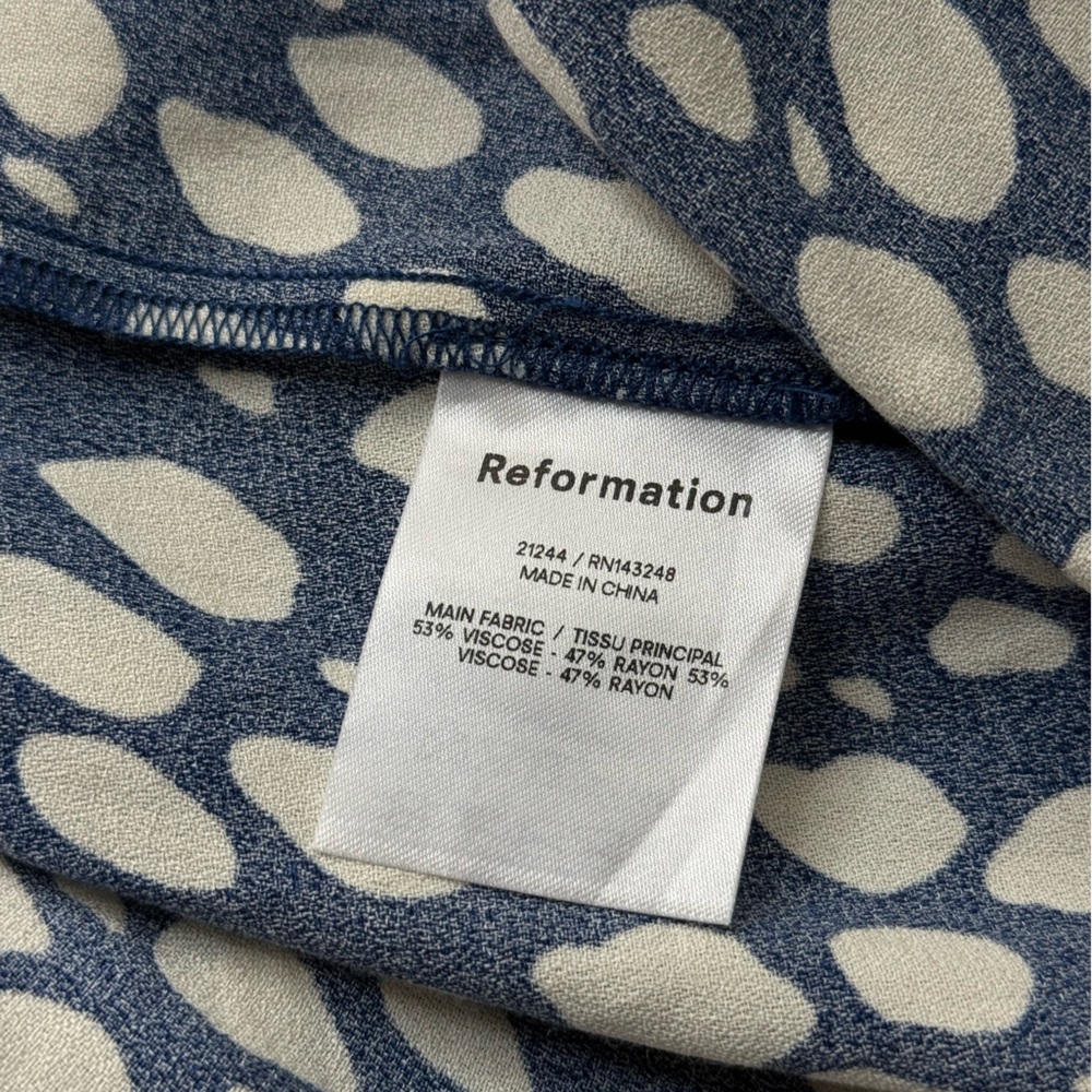Reformation Patterned Mini Dress - image 5